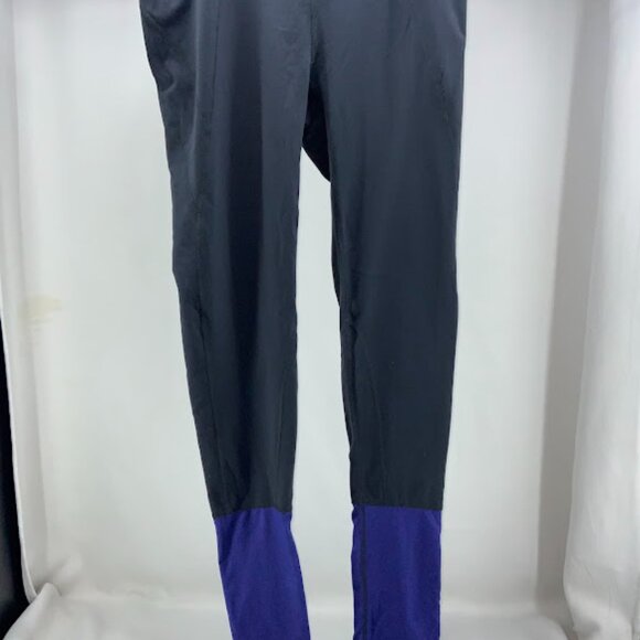 Athleta Pile Barre Leggings Size xl black blue - Picture 4 of 4